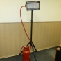 Обогреватель газовый инфракрасный 8ZRS, к-т (газовая горелка, штатив, регулятор давления газа, шланг, хомуты)